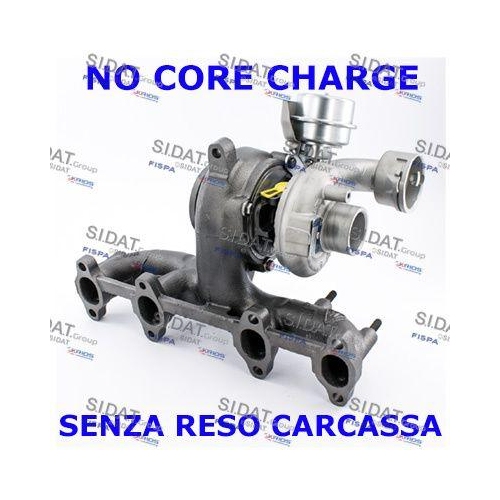 Lader Aufladung Sidat 49.018R f&uuml;r Audi Seat Skoda VW Vag