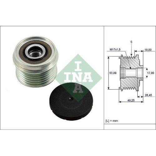 Generatorfreilauf Schaeffler Ina 535 0233 10 f&uuml;r Suzuki