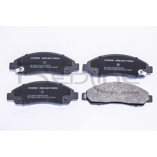 Bremsbelagsatz Scheibenbremse Red-line 27GW000 für Great Wall Vorderachse