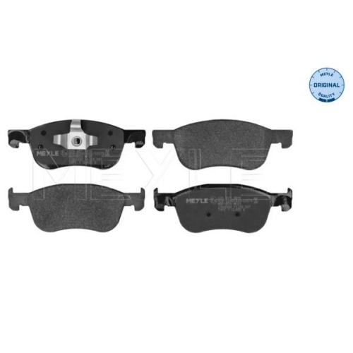 Bremsbelagsatz Scheibenbremse Meyle 0252274816 Meyle-original: True To Oe. f&uuml;r