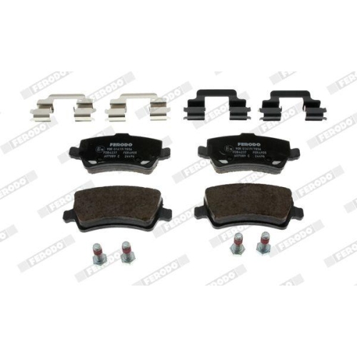 Bremsbelagsatz Scheibenbremse Ferodo FDB4237 Premier f&uuml;r Ford Volvo Land Rover