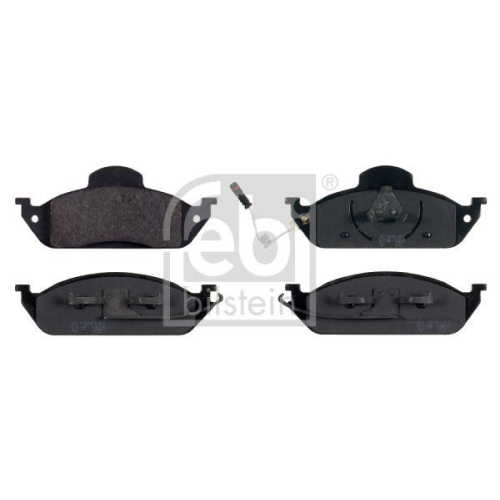 Bremsbelagsatz Scheibenbremse Febi Bilstein 16410 f&uuml;r Mercedes Benz Vorderachse