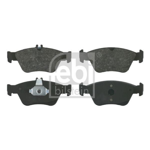 Bremsbelagsatz Scheibenbremse Febi Bilstein 16027 f&uuml;r Mercedes Benz Vorderachse