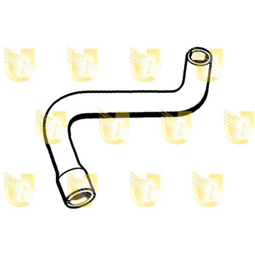 K&uuml;hlerschlauch Unigom 1063 f&uuml;r Fiat Lancia F&uuml;r Fahrzeuge Mit Klimaanlage