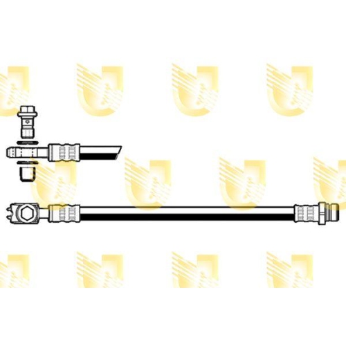 Bremsschlauch Unigom 378438 f&uuml;r Audi VW Hinten
