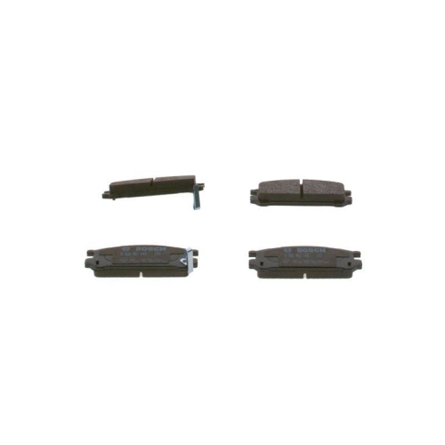 Bremsbelagsatz Scheibenbremse Bosch 0986461143 f&uuml;r Subaru Hinterachse