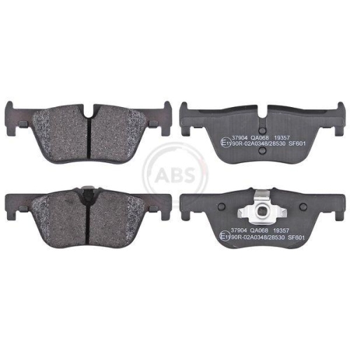Bremsbelagsatz Scheibenbremse A.b.s. 37904 f&uuml;r Bmw Hinterachse