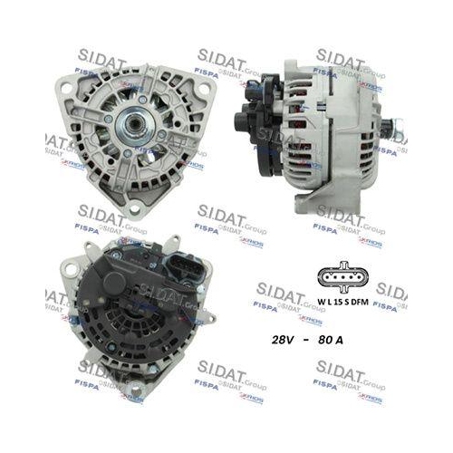 Generator Sidat A24BH0093 f&uuml;r Daf