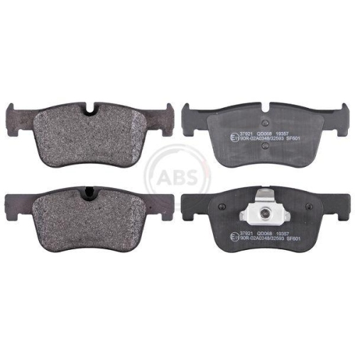 Bremsbelagsatz Scheibenbremse A.b.s. 37921 f&uuml;r Bmw Vorderachse