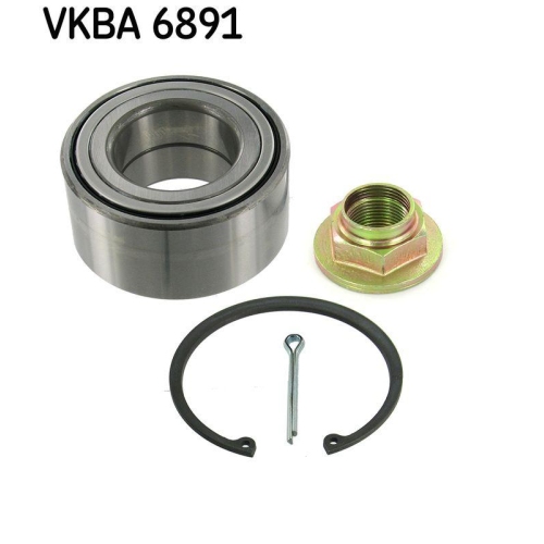 Radlagersatz Skf VKBA 6891 f&uuml;r Hyundai Kia Kia (dyk) Hinterachse Vorderachse