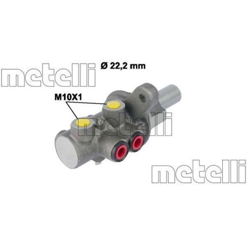 Hauptbremszylinder Metelli 05-0730 f&uuml;r Citro&euml;n Fiat Peugeot