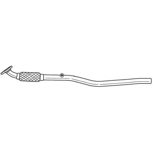 Abgasrohr Sigam 40234 f&uuml;r Opel Mitte