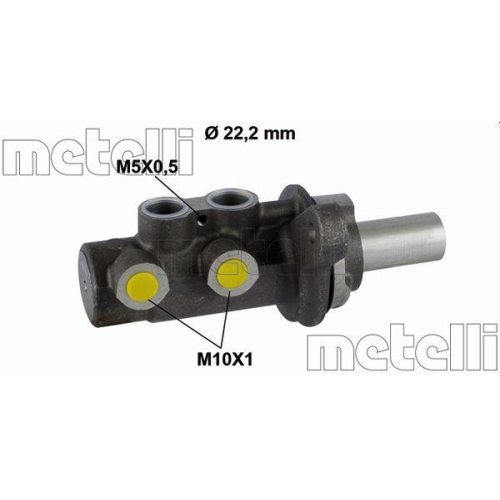 Brake Master Cylinder Metelli 05-0783 for Citro&euml;n Peugeot