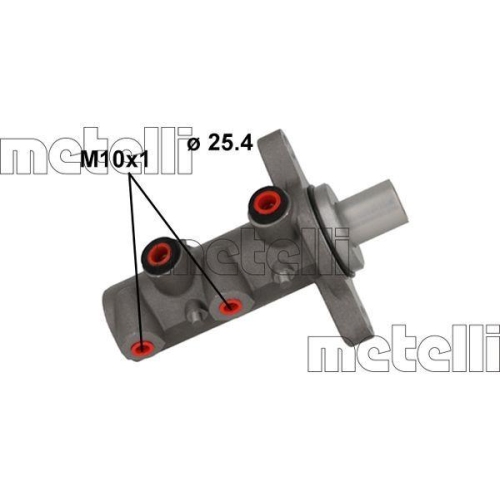 Hauptbremszylinder Metelli 05-1190 f&uuml;r Citro&euml;n Fiat
