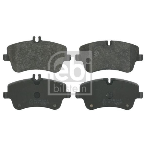 Bremsbelagsatz Scheibenbremse Febi Bilstein 16378 f&uuml;r Mercedes Benz Vorderachse