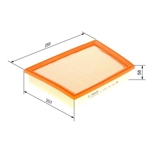 Luftfilter Bosch F026400360 f&uuml;r Bmw Mini