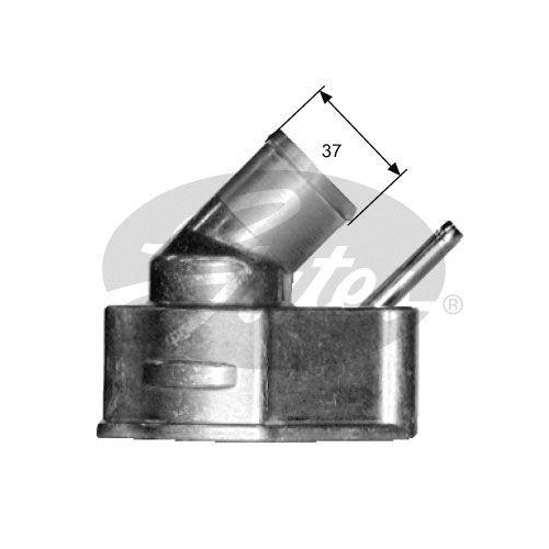 Thermostat K&uuml;hlmittel Gates TH14992G1 f&uuml;r Opel Vauxhall Standard Automobile