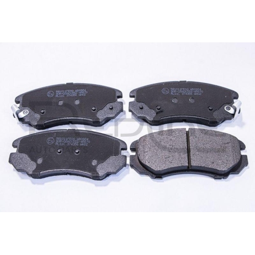 Bremsbelagsatz Scheibenbremse Red-line 27HY055 f&uuml;r Hyundai Vorderachse