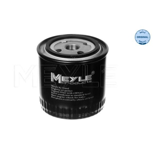 &Ouml;lfilter Meyle 1001150002 Meyle-original: True To Oe. f&uuml;r Seat Skoda VW