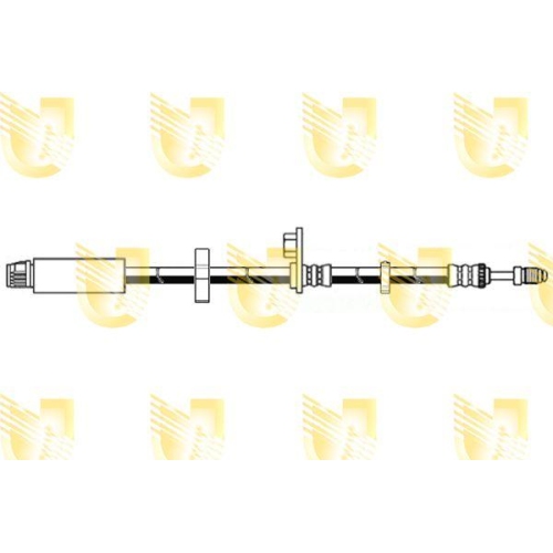Bremsschlauch Unigom 378486 für Citroën Fiat Peugeot Vorne