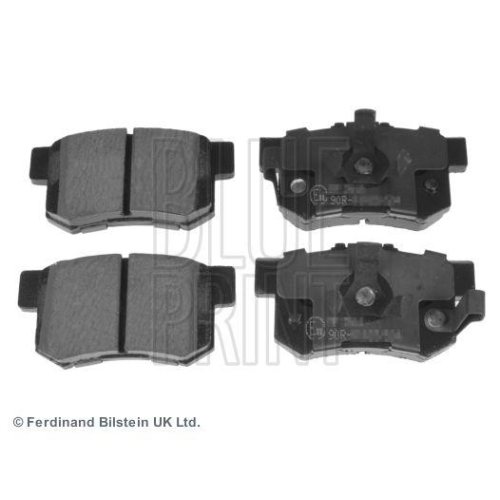 Bremsbelagsatz Scheibenbremse Blue Print ADH24280 f&uuml;r Honda Acura Hinterachse