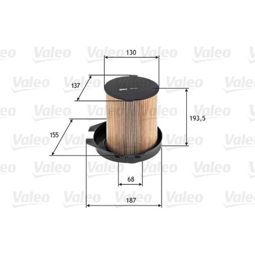 Luftfilter Valeo 585603 f&uuml;r Citro&euml;n Ford Peugeot Talbot