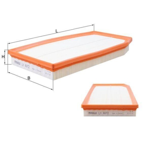Luftfilter Mahle LX 4872 f&uuml;r Mercedes Benz Mercedes Benz