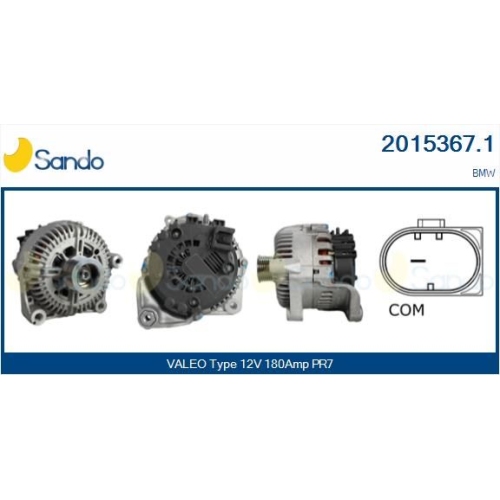 Generator Sando 2015367.1 f&uuml;r Bmw