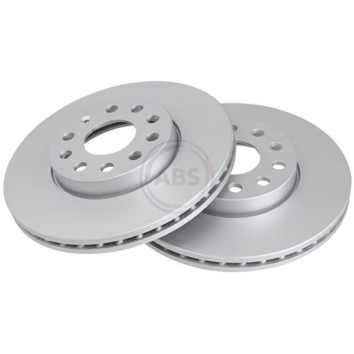 Brake Disc A.b.s. 17521 Coated for Audi Ford Seat Skoda VW Vag Cupra Front Axle