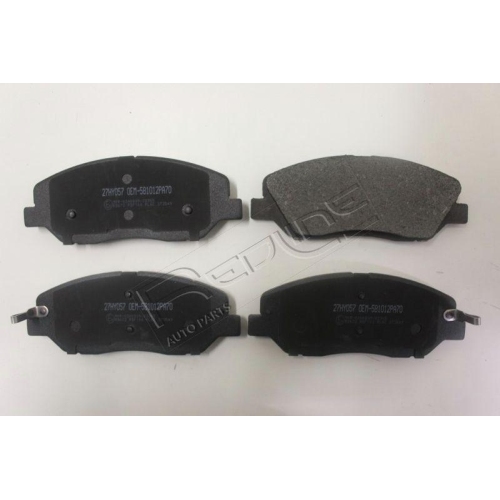 Brake Pad Set Disc Brake Red-line 27HY057 for Ssangyong Hyundai Kia