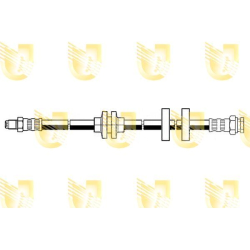Bremsschlauch Unigom 378496 f&uuml;r Fiat Vorne
