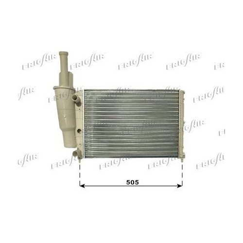 K&uuml;hler Motork&uuml;hlung Frigair 0104.3001 f&uuml;r Alfarome/fiat/lanci