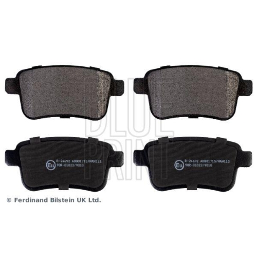 Bremsbelagsatz Scheibenbremse Blue Print ADR164204 f&uuml;r Mercedes Benz Nissan