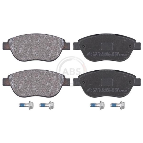 Brake Pad Set Disc Brake A.b.s. 37273 for Citro&euml;n Peugeot Front Axle