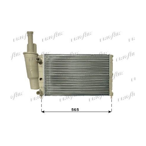K&uuml;hler Motork&uuml;hlung Frigair 0104.3002 f&uuml;r Alfarome/fiat/lanci