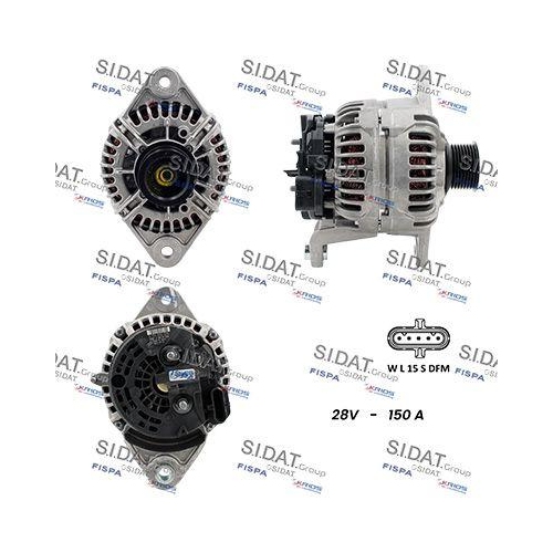 Generator Sidat A24BH0028 f&uuml;r Iveco