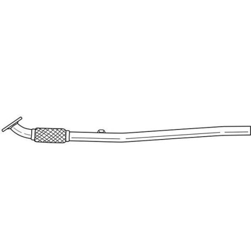 Abgasrohr Sigam 40207 f&uuml;r Opel Mitte