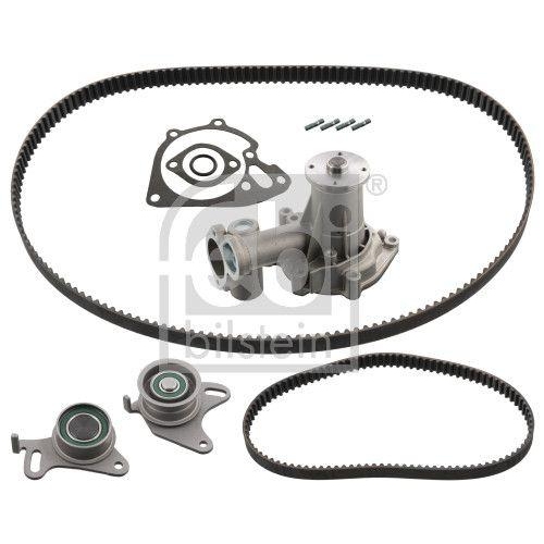 Wasserpumpe + Zahnriemensatz Febi Bilstein 173186 f&uuml;r Mitsubishi Hyundai
