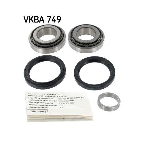 Radlagersatz Skf VKBA 749 f&uuml;r Rover Vorderachse