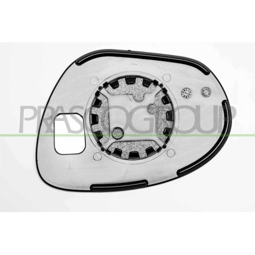 Spiegelglas Au&szlig;enspiegel Prasco DS7007503P Premium f&uuml;r Nissan Rechts