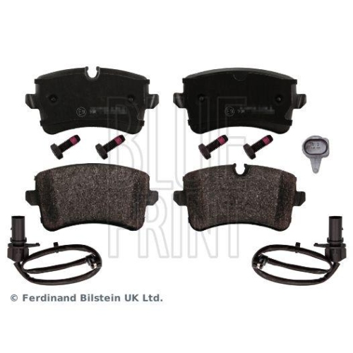 Bremsbelagsatz Scheibenbremse Blue Print ADV184278 f&uuml;r Audi Porsche Hinterachse
