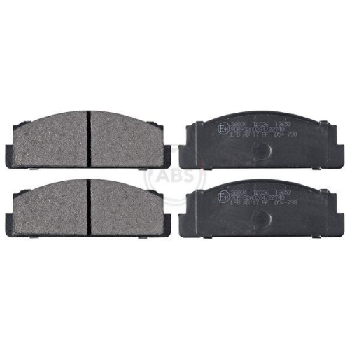 Bremsbelagsatz Scheibenbremse A.b.s. 36004 f&uuml;r Fiat Lancia Seat Zastava