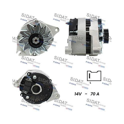 Generator Sidat A12VA0518A2 f&uuml;r Citro&euml;n Mitsubishi Peugeot Citro&euml;n/peugeot