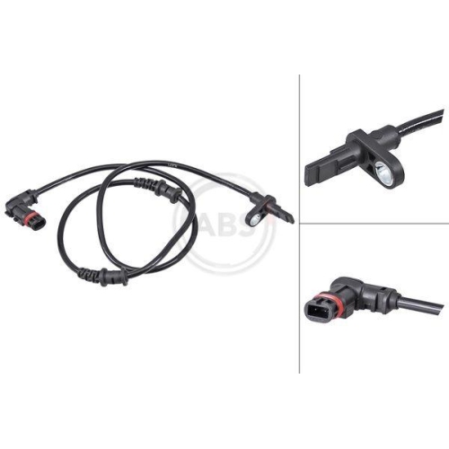 Sensor Raddrehzahl A.b.s. 31829 f&uuml;r Mercedes Benz Mercedes Benz Vorderachse