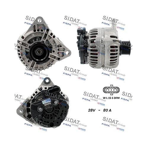 Generator Sidat A24BH0095 f&uuml;r Daf