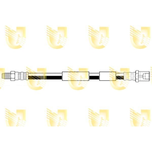 Bremsschlauch Unigom 378522 für Iveco Vorne