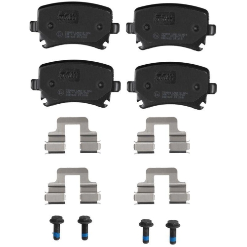 Bremsbelagsatz Scheibenbremse Trw GDB1622 Cotec f&uuml;r Seat Skoda VW Vw (svw) Audi