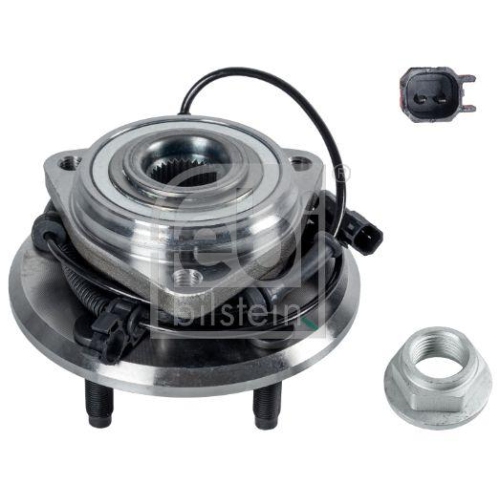 Radlagersatz Febi Bilstein 172492 f&uuml;r Jeep Vorderachse