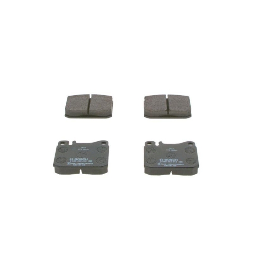 Bremsbelagsatz Scheibenbremse Bosch 0986463412 f&uuml;r Audi Daf Mercedes Benz Seat