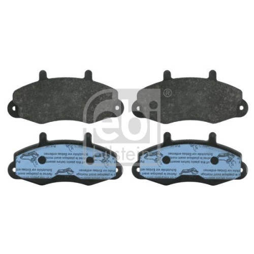 Bremsbelagsatz Scheibenbremse Febi Bilstein 16037 f&uuml;r Ford Ford Usa Vorderachse